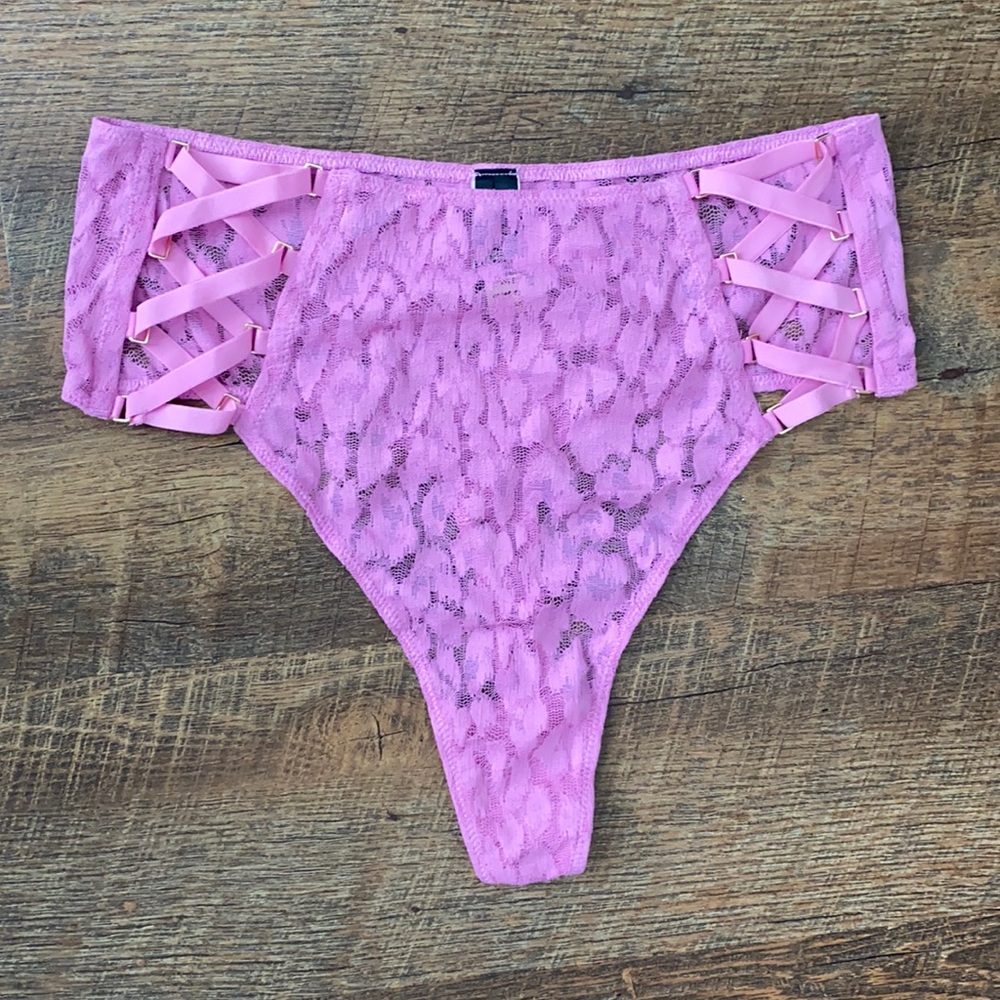High Waisted Thong Panty